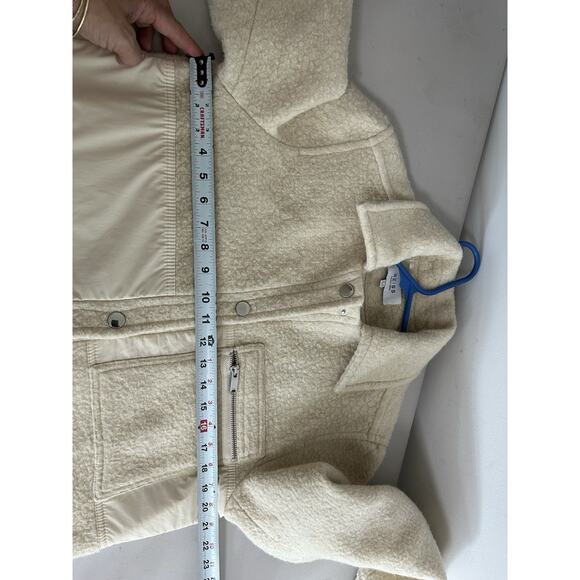 REISS LIO RELAXED FIT UTILITY JACKET in Wool Shirt Shacket SZ US4 SMALL Oversize - Picture 10 of 13